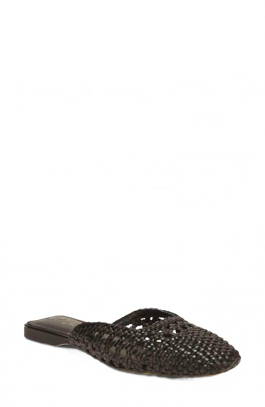 NEW SAM EDELMAN women's nola mules in black